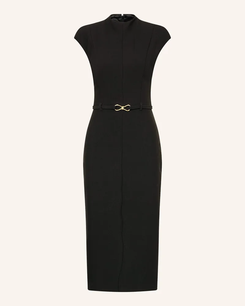 HUGO BOSS Etuikleid Katunia schwarz Schwarz