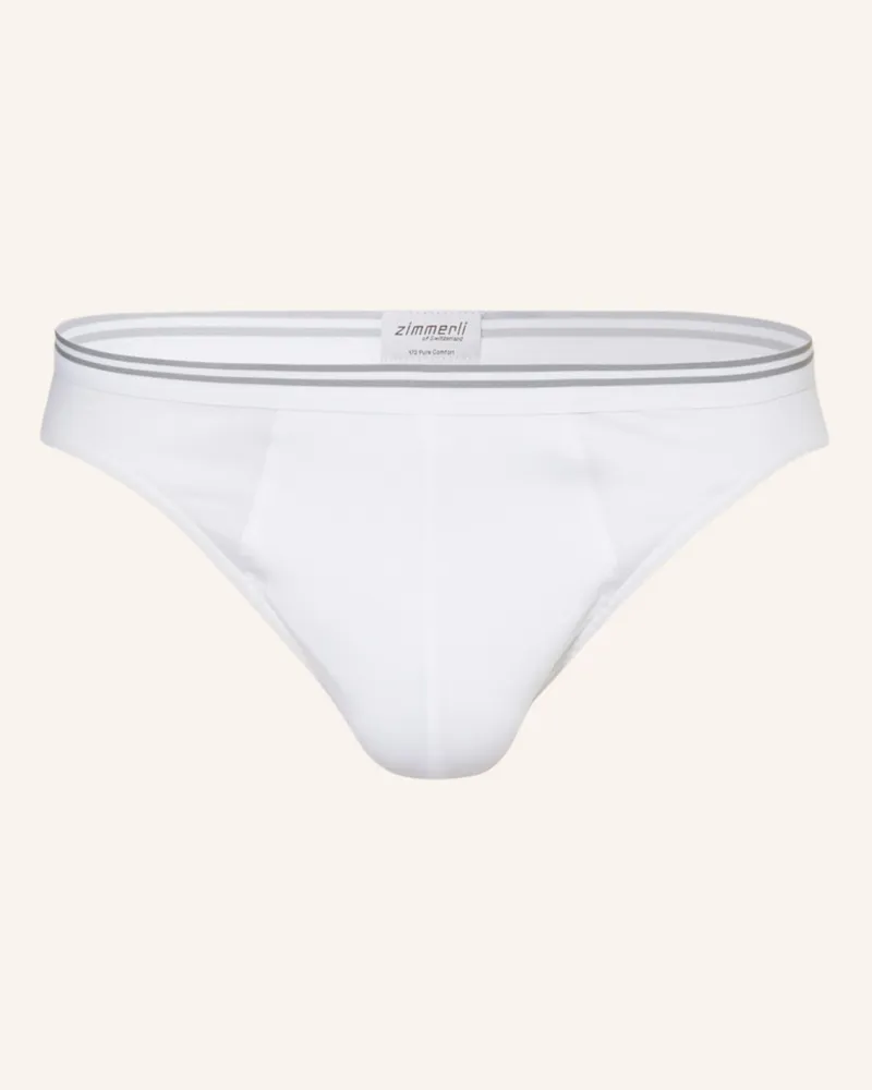 Zimmerli Slip Pure Comfort weiss Weiss