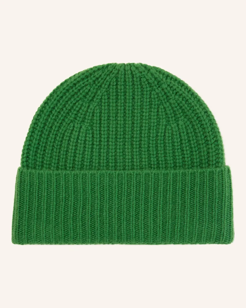 windsor. Cashmere-Mütze gruen Grün