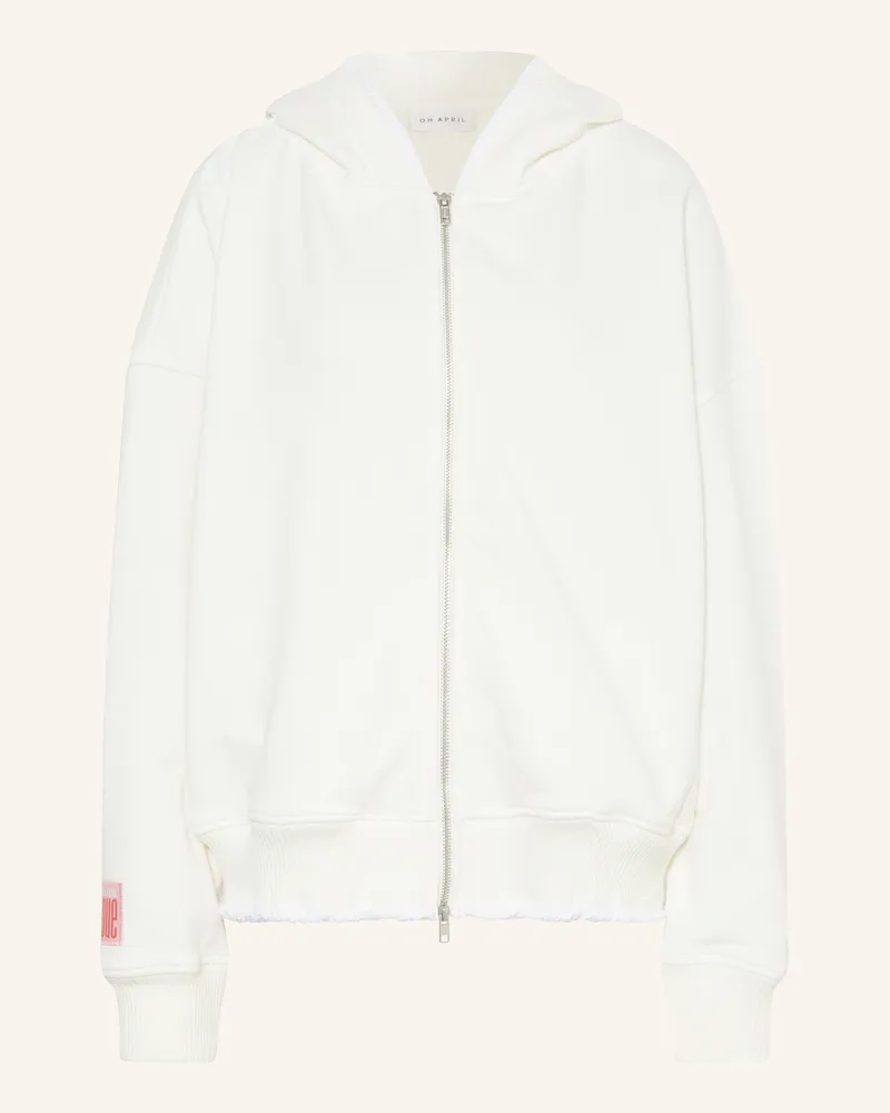 OH APRIL Sweatjacke BELO Weiss