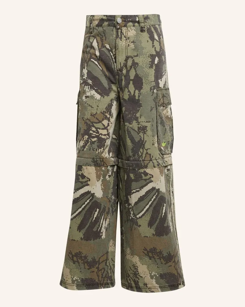 adidas CARGO-HOSE MIT ABNEHMBAREN BEINEN Grün
