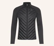 Hybrid-Daunenjacke Cascata schwarz