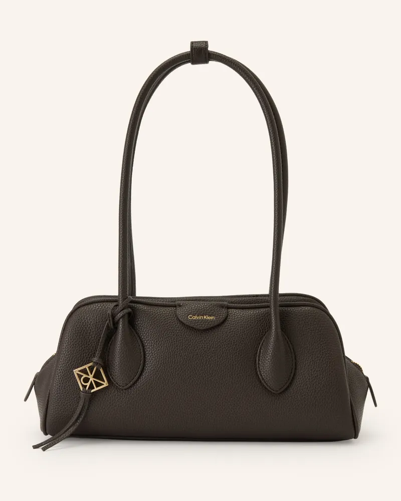 Calvin Klein Handtasche braun Dunkelbraun
