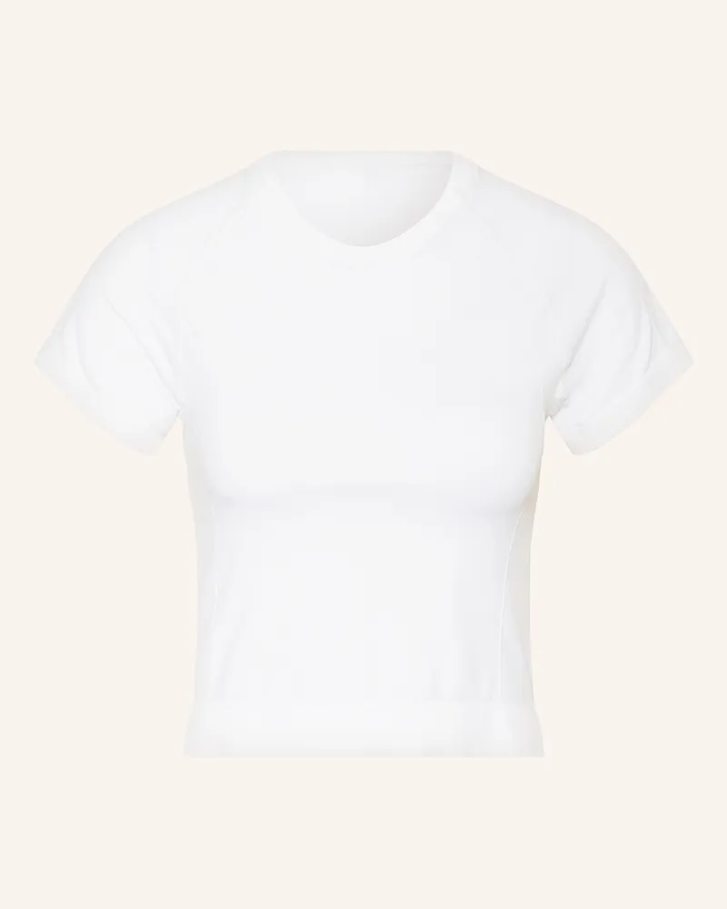 Sweaty Betty Cropped-Shirt ATHLETE Weiss
