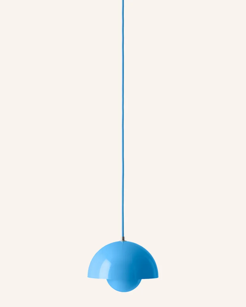 &Tradition Pendelleuchte FLOWERPOT VP1 Blau