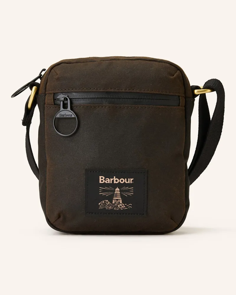 Barbour Umhängetasche FIELD WAX Schwarz