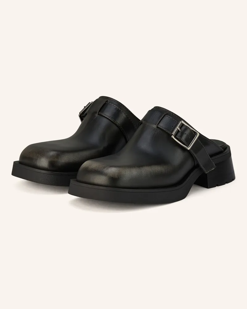 Miista Mules AROA Schwarz