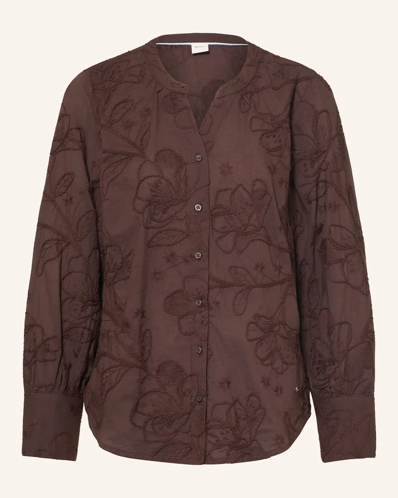 Brax Bluse Velia braun Dunkelbraun