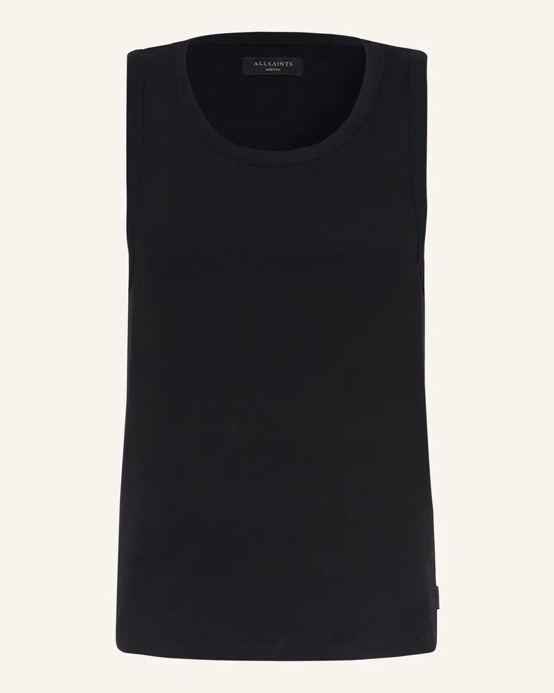 AllSaints Tanktop Axel schwarz Schwarz