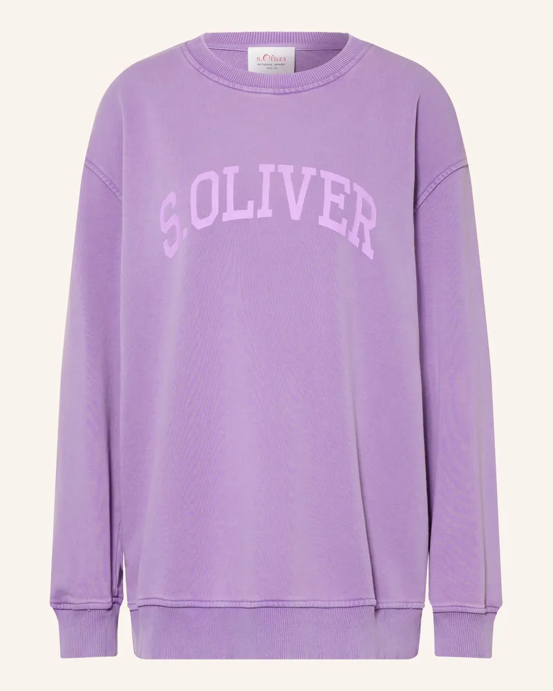 S.Oliver Sweatshirt lila Lila