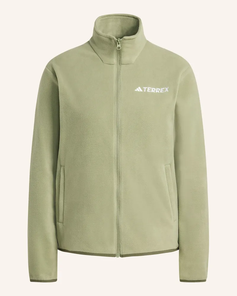 adidas Fleecejacke MULTI ESSENTIALS Hellgrün