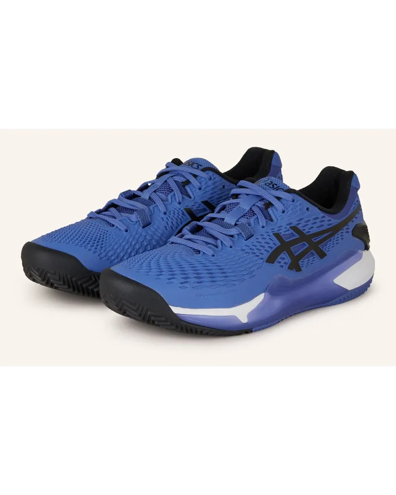 Asics Tennisschuhe GEL-RESOLUTION 9 CLAY Blau