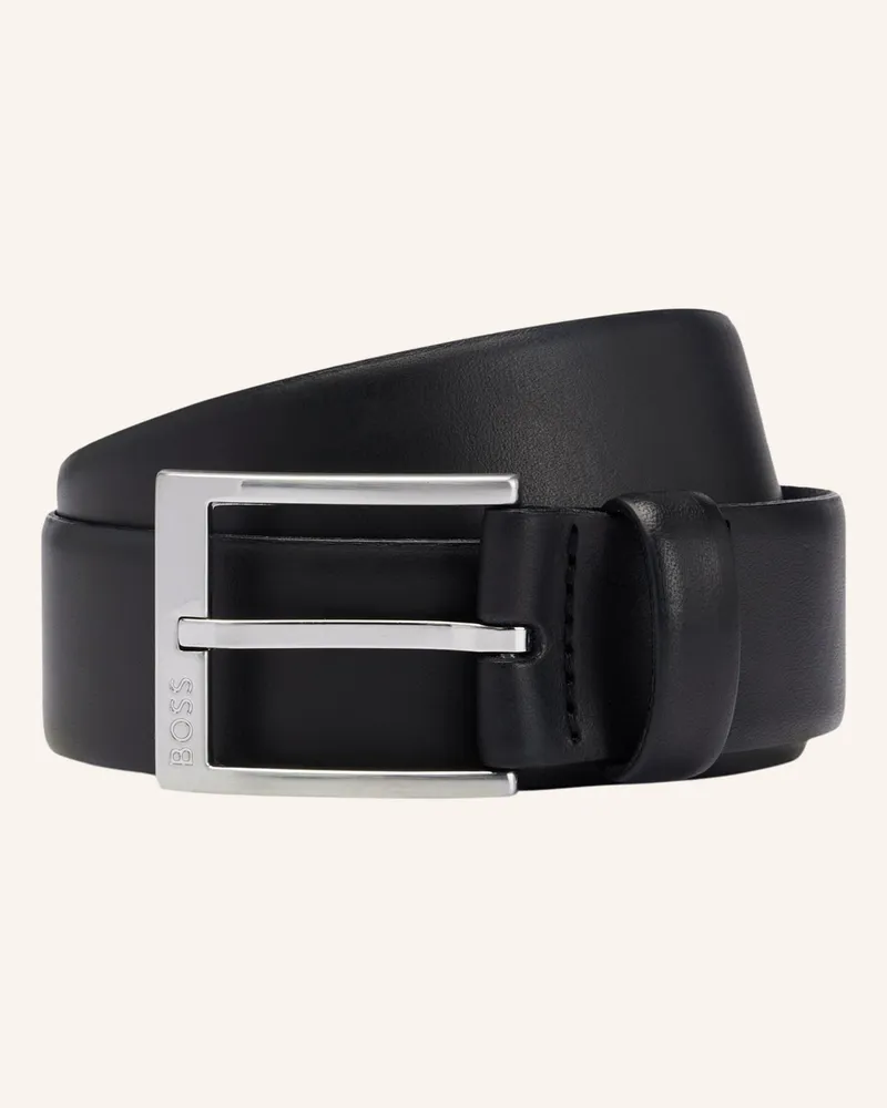 HUGO BOSS Business Gürtel ERRON_SZ35 Schwarz