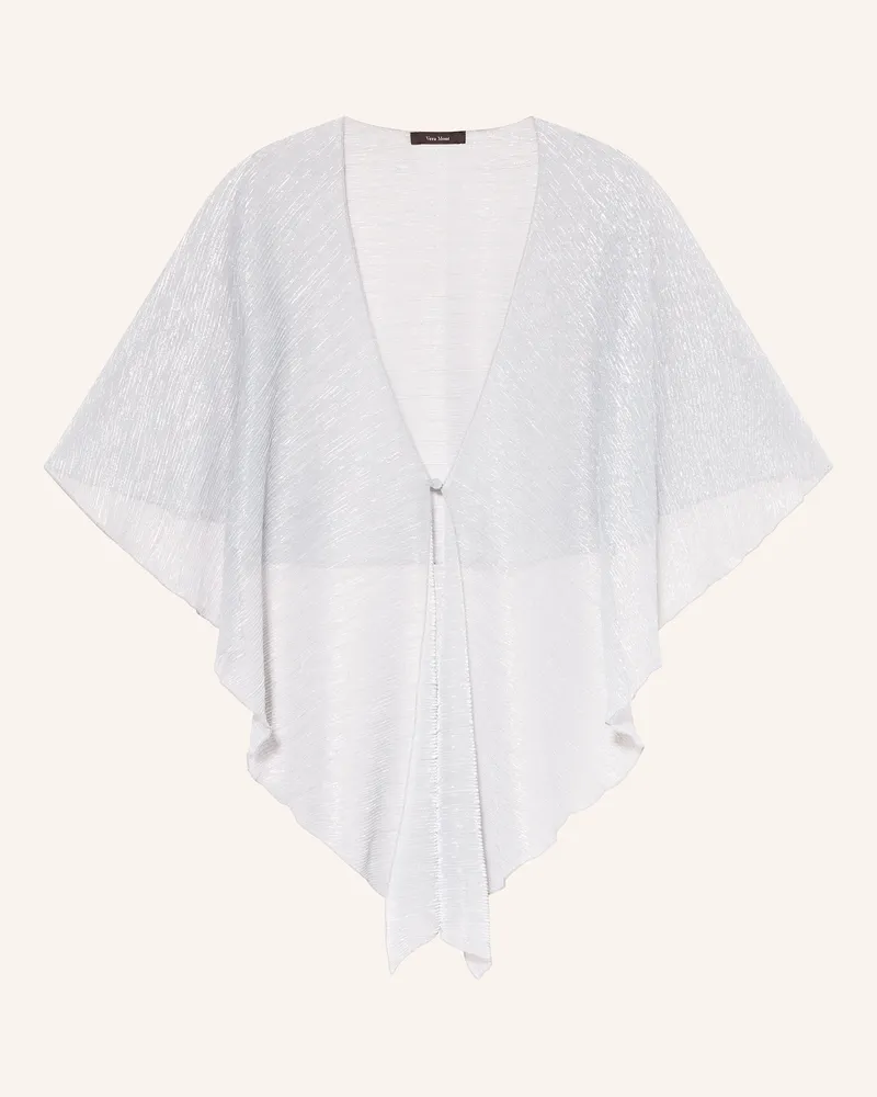 Vera Mont Stola mit Glitzergarn Grau