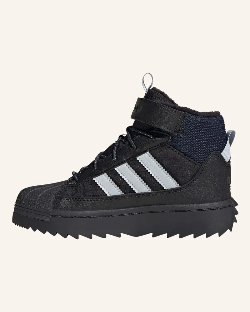 adidas ADIDAS SUPERSTAR WINTER TREK SCHUHE FÜR KINDER Schwarz