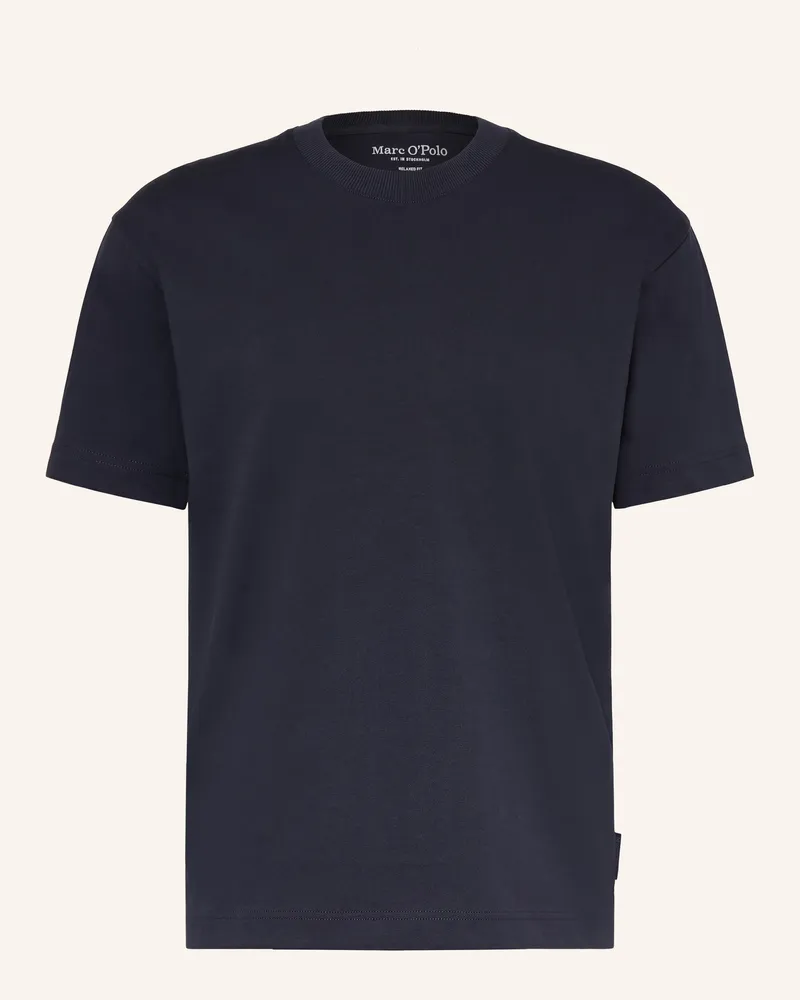 Marc O'Polo T-Shirt blau Dunkelblau
