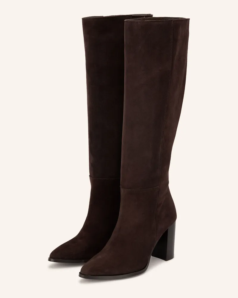 Mrs & HUGS Stiefel braun Dunkelbraun