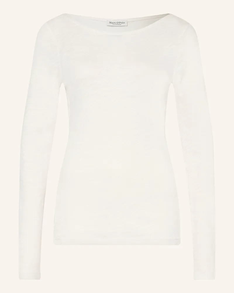 Marc O'Polo Longsleeve weiss Creme