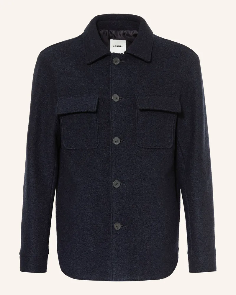 Sandro Overjacket Dunkelblau