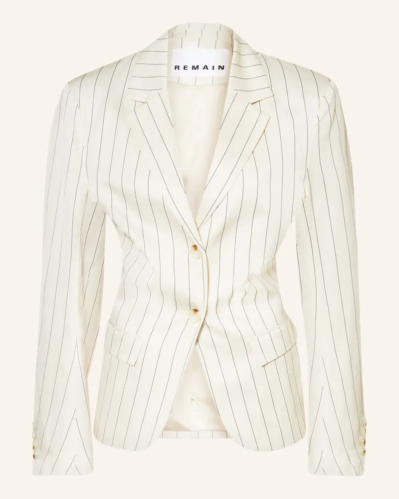 REMAIN Blazer Drapy beige Ecru