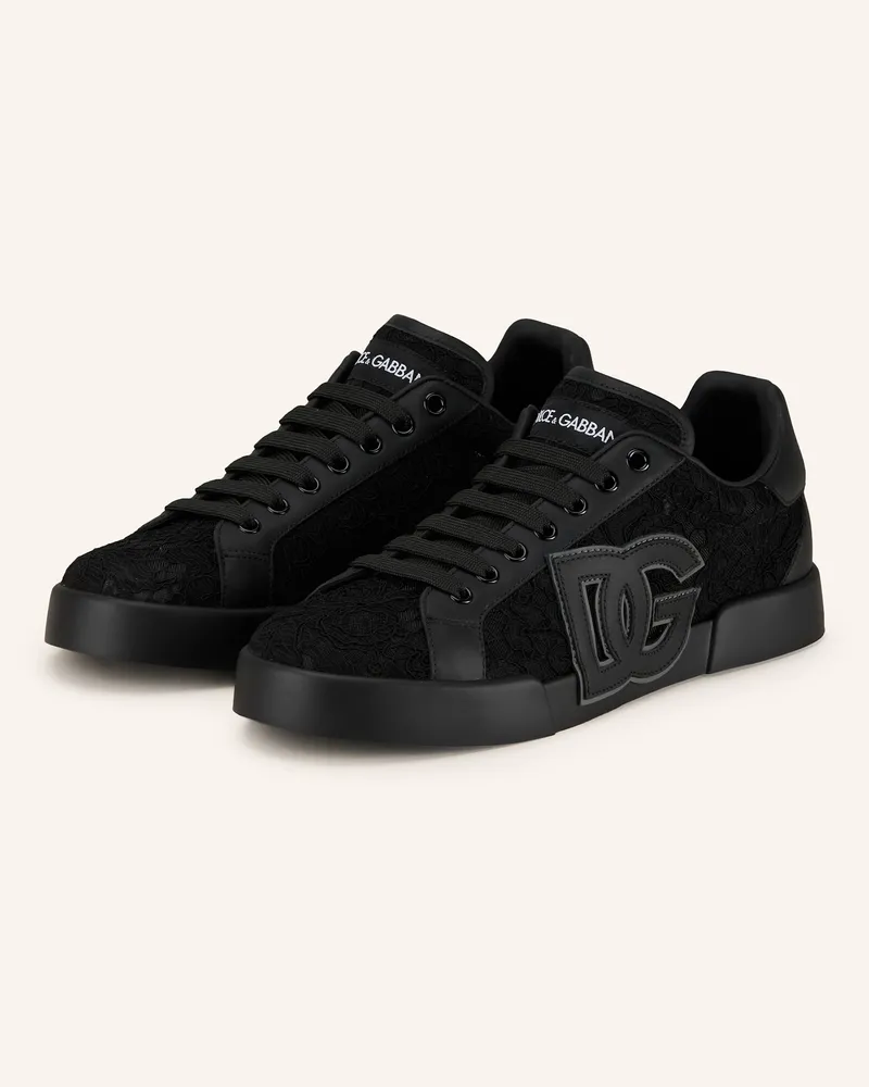 Dolce & Gabbana Sneaker Schwarz