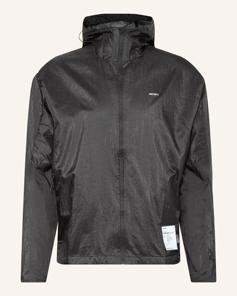 Satisfy Laufjacke Pertex Diamond Fuse schwarz Schwarz