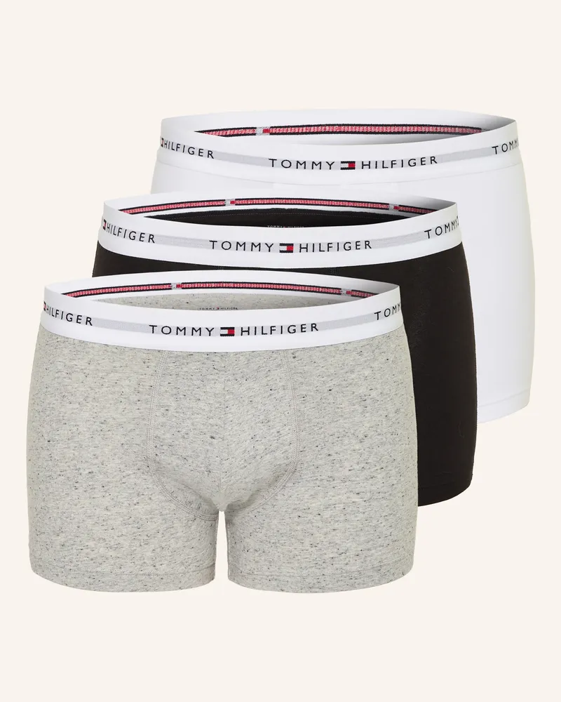 Tommy Hilfiger 3er-Pack Boxershorts grau Hellgrau