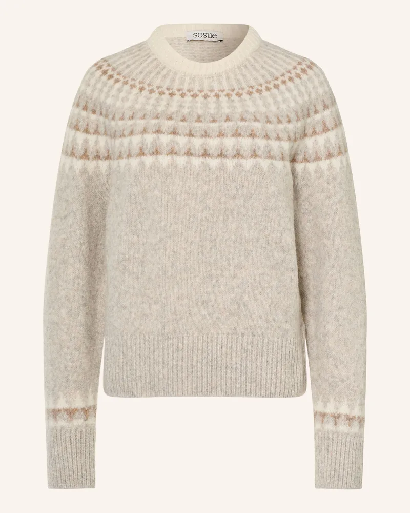 SoSUE Pullover grau Hellgrau