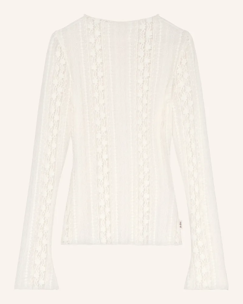 OH APRIL Longsleeve ZAHARA aus Spitze Weiss