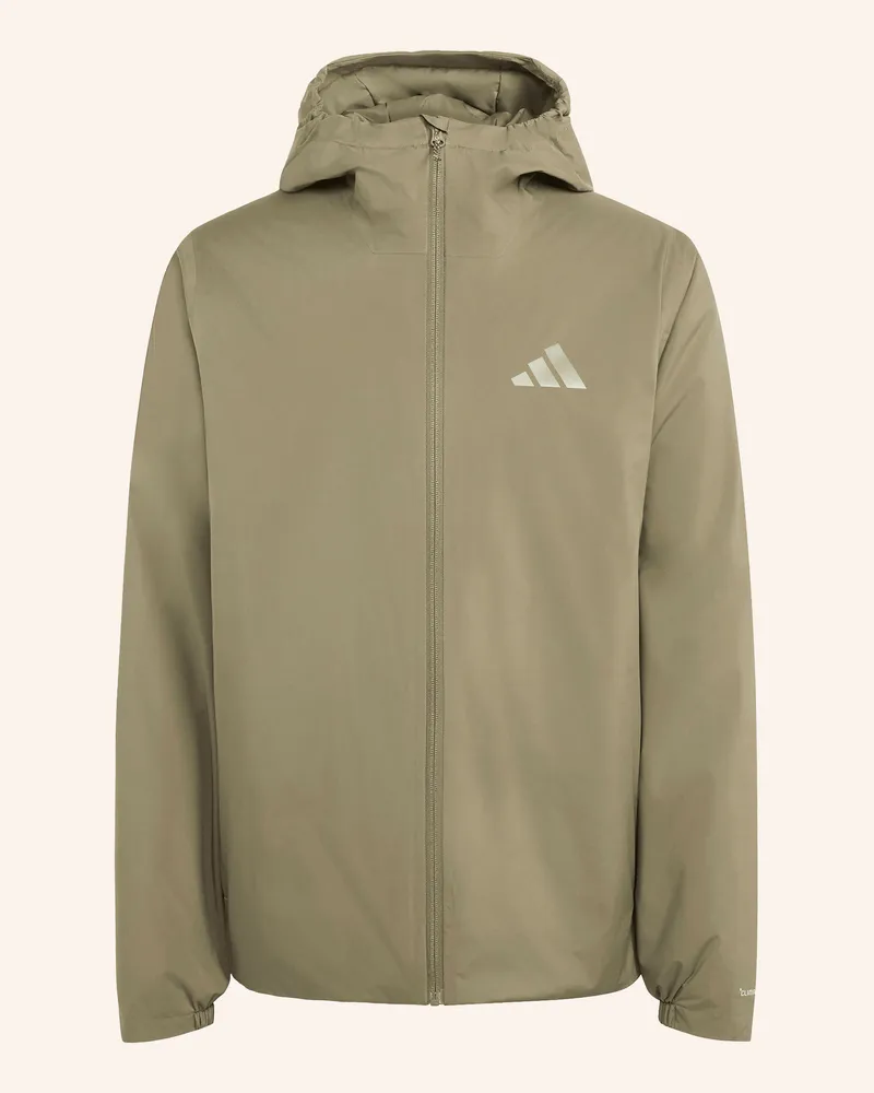 adidas Regenjacke Mountain Essentials gruen Khaki
