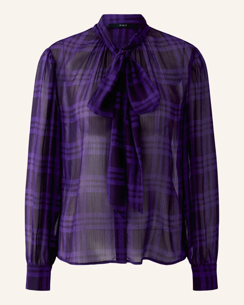 Oui  Bluse lila Lila