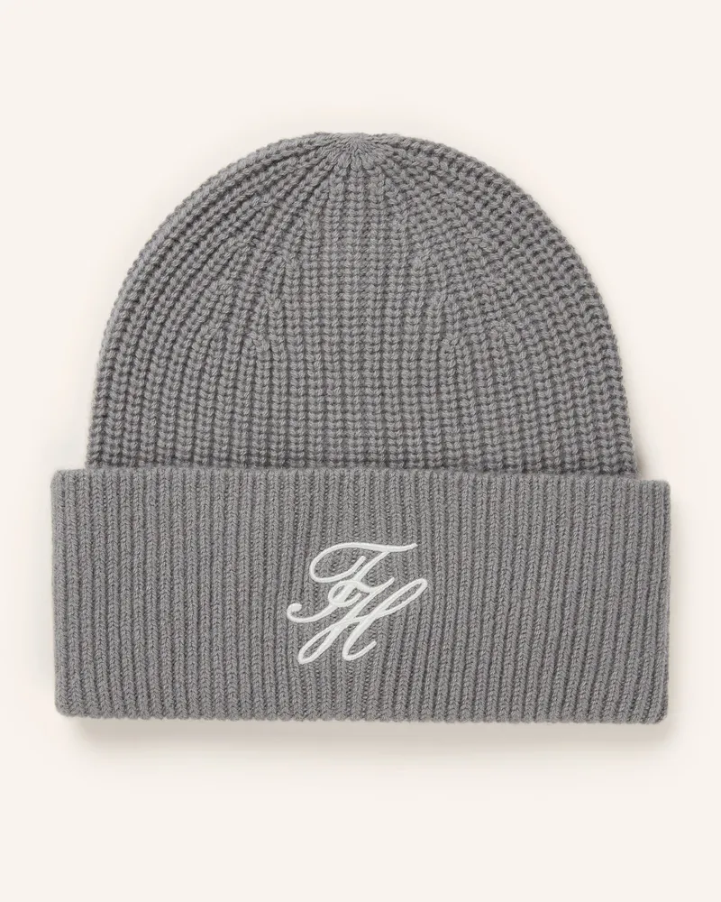 Tommy Hilfiger Mütze Mit Cashmere grau Grau
