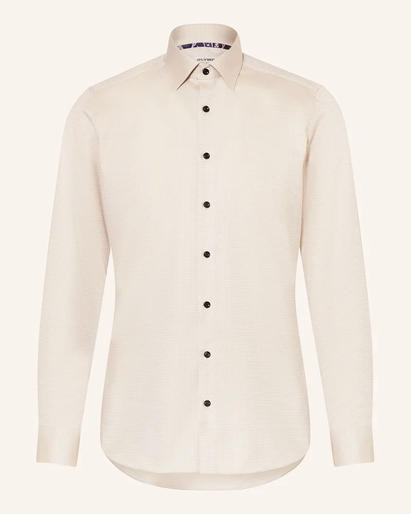 Olymp Hemd Level Five Body Fit beige Nude