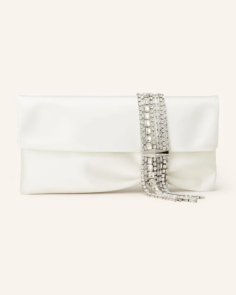 Jimmy Choo Clutch BYN Weiss
