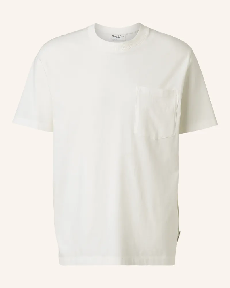 Marc O'Polo T-Shirt weiss Ecru