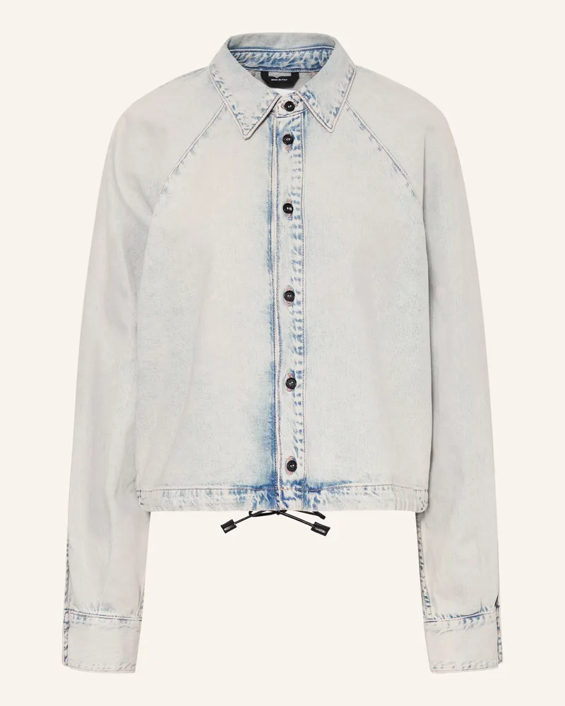 Haikure Jeansbluse Keira blau Blaugrau