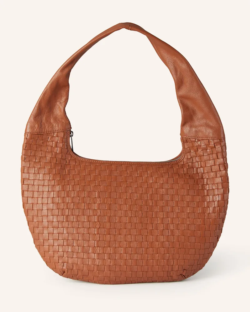 NÚNOO Schultertasche GABI SMALL Cognac