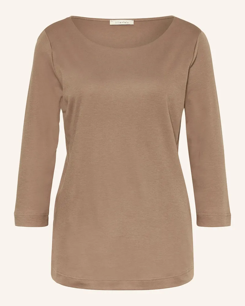 lilienfels Longsleeve mit 3/4-Arm Camel
