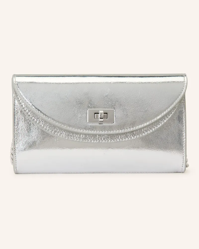 Sandro Clutch Silber