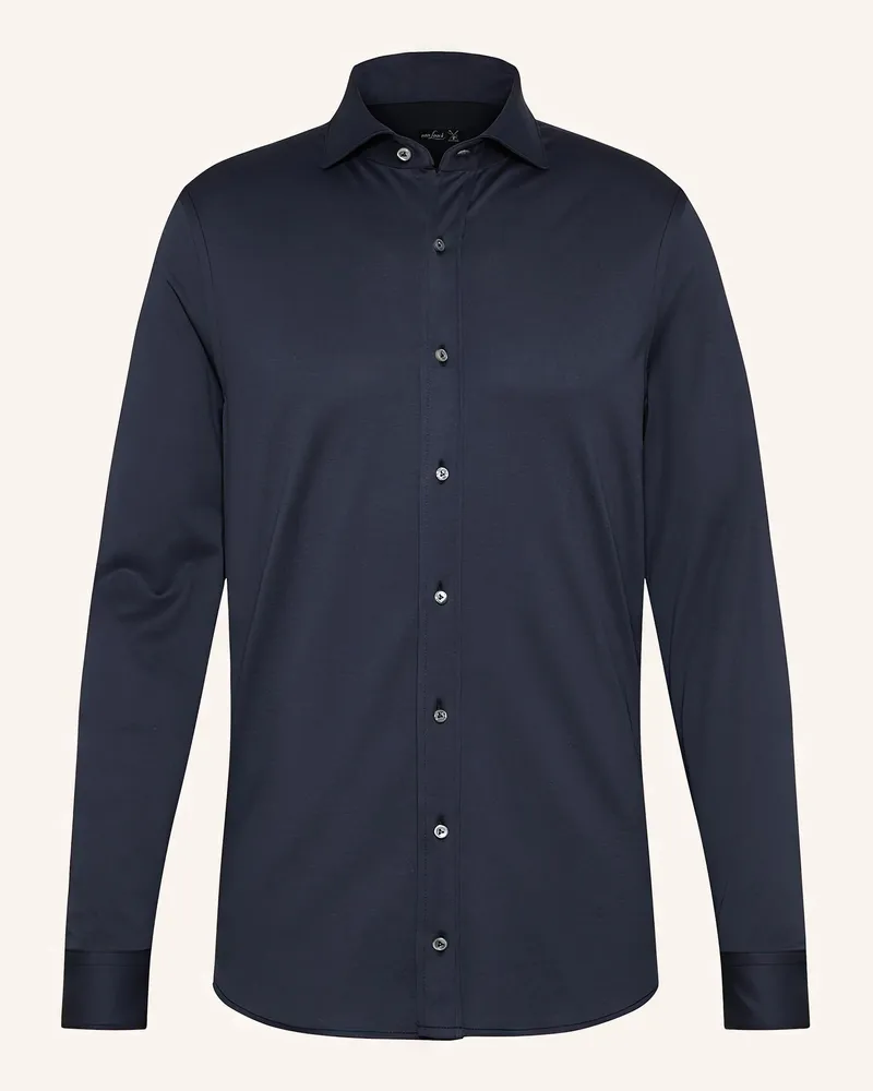 van Laack Hemd Slim Fit blau Dunkelblau