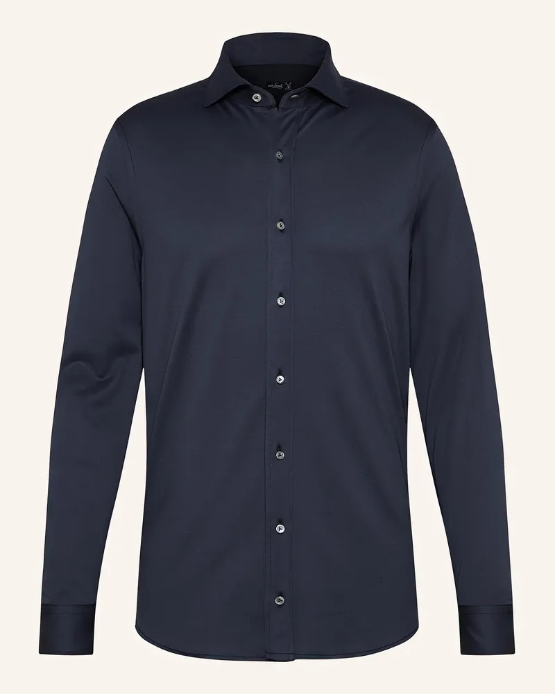 van Laack Hemd Slim Fit blau Dunkelblau