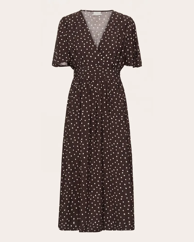 Kaffe Midikleid Kanadira braun Braun