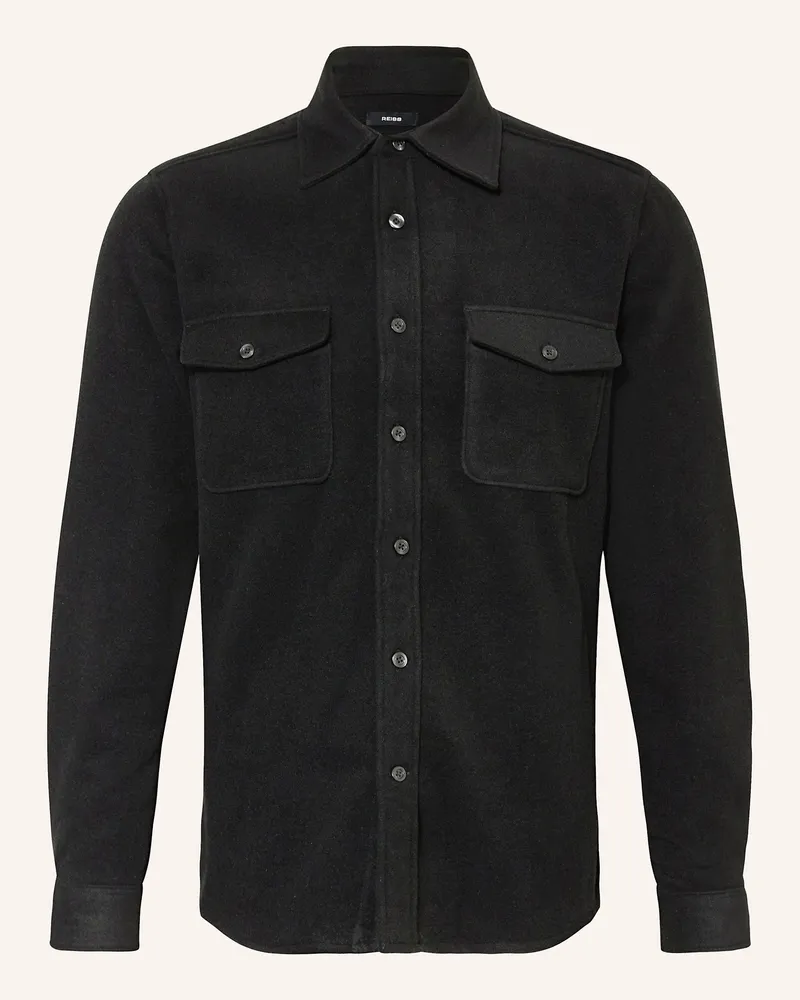 Reiss Overshirt MEDINA Schwarz