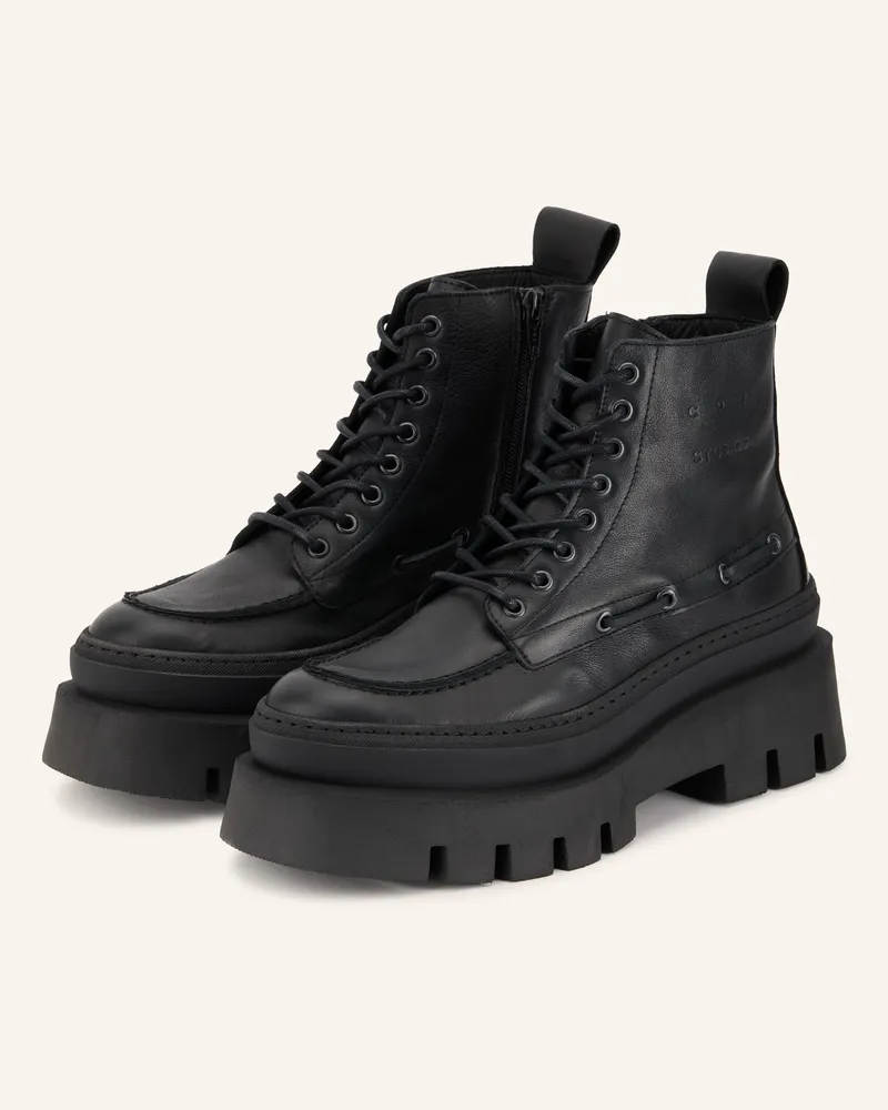 Copenhagen Schnürboots cph697 schwarz Schwarz