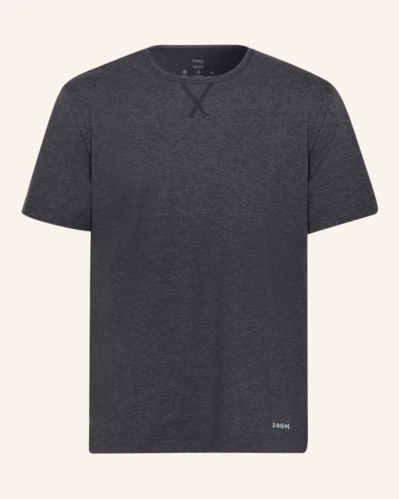 Mey Schlafshirt Serie ZZZLEEPWEAR Dunkelgrau