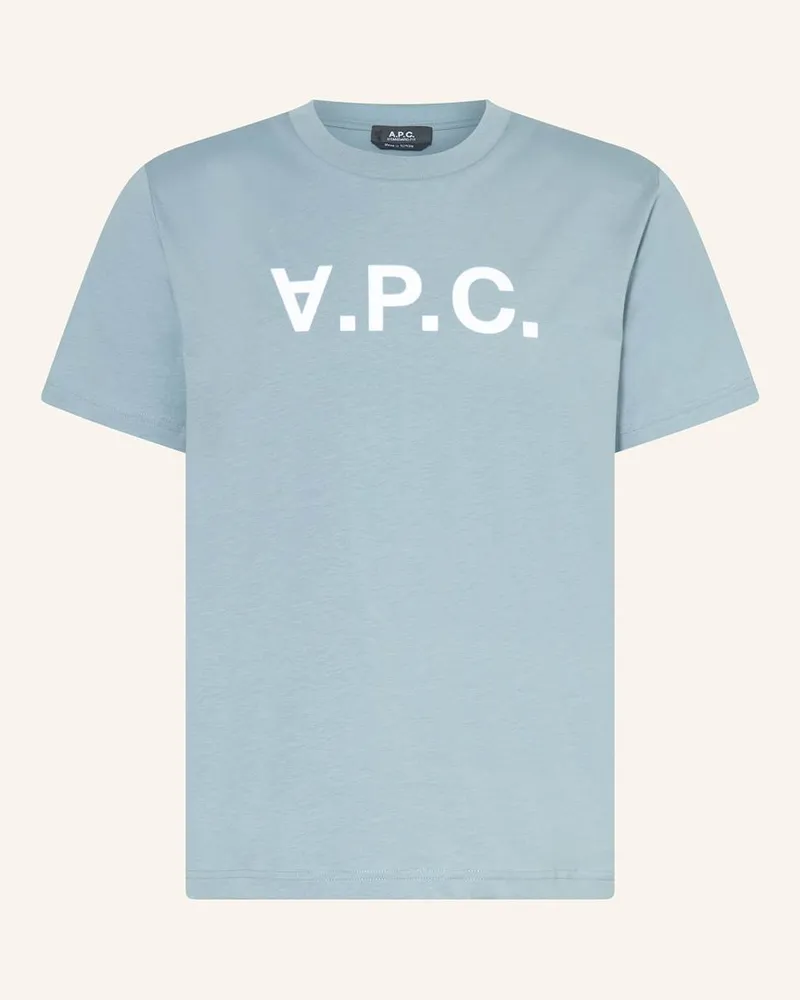 A.P.C. T-Shirt Standard Grand VPC Blau