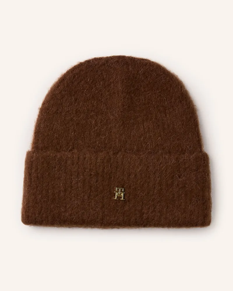 Tommy Hilfiger Mütze braun Dunkelbraun