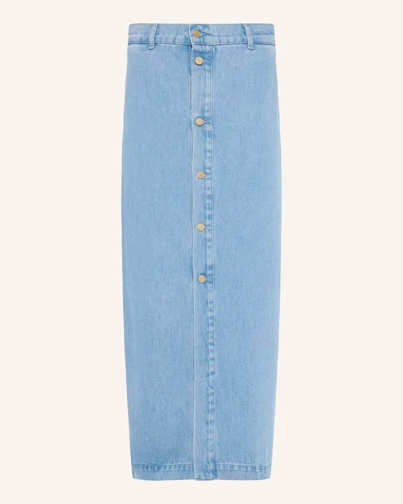 7 for all mankind AMIE SKIRT Jeansrock Blau