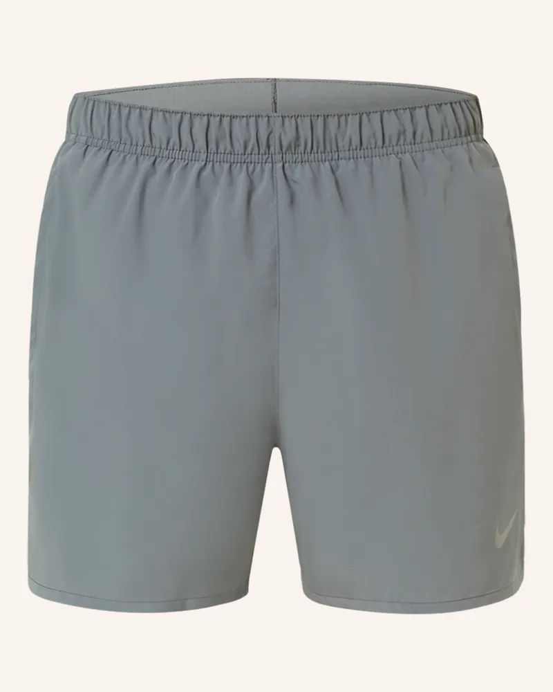 Nike 2-In-1-Laufshorts Challenger grau Grau