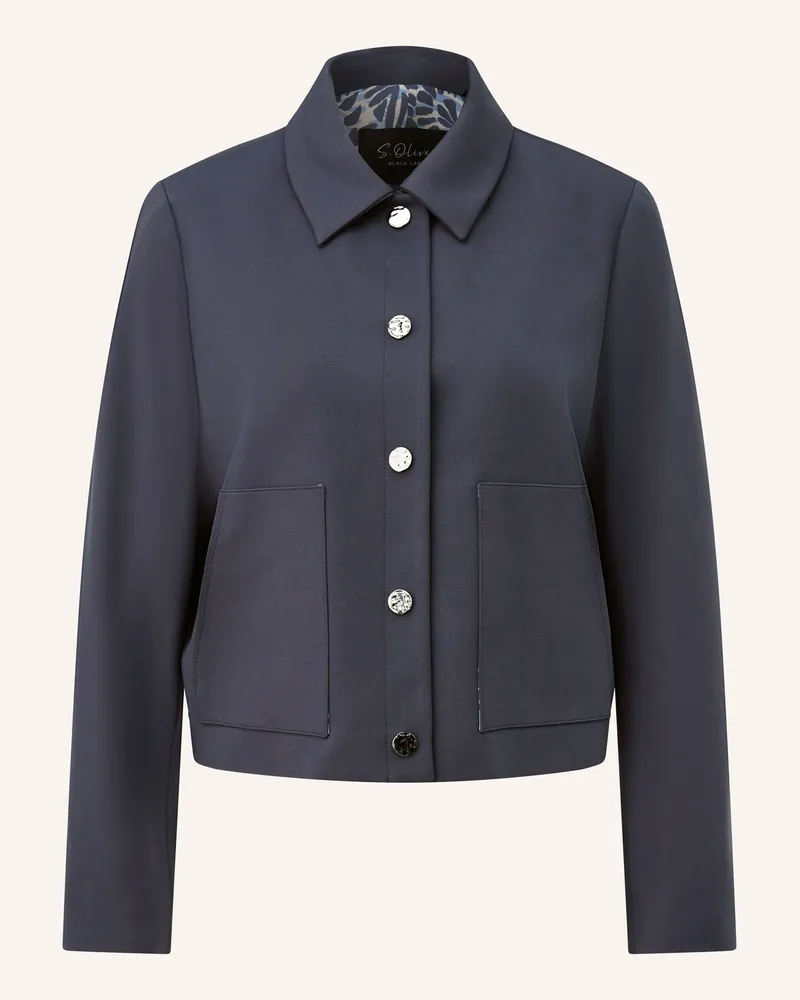S.Oliver Kastenjacke Dunkelblau